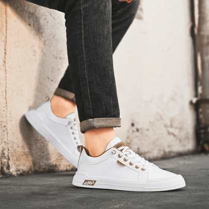 ZAPATILLAS DE CUERO HARRINGTON