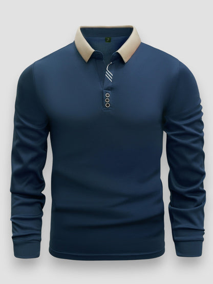 POLO DE MANGAS LARGAS PARA HOMBRE
