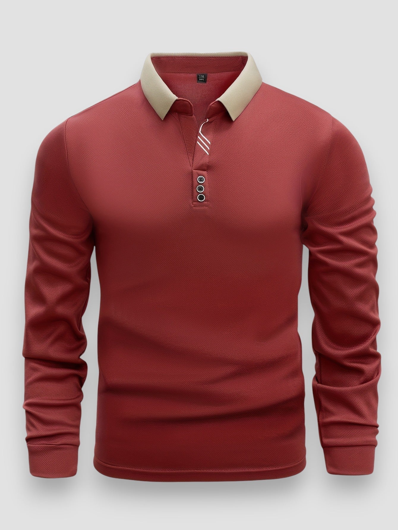 POLO DE MANGAS LARGAS PARA HOMBRE
